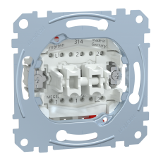 Механізм 2-клавішного перемикача 1 полюс 16AX