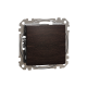 Одноклавішний вимикач Венге Sedna Elements