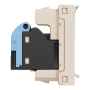 Розетка комп'ютерна RJ45, категорія 5 UTP, 1 модуль, бежева Unica New Studio