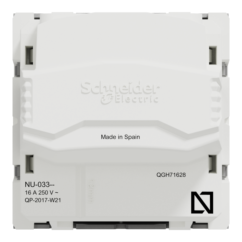 Роз. без з/к з шт 16А гвинт заж, 2 м ал