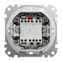 Одноклавішний перемикач IP44 Білий Sedna Design