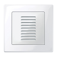 KNX ДАТЧИК ТЕМПЕРАТУРИ, КІМНАТНИЙ, ПОЛЯРНИЙ БІЛИЙ, ГЛЯНЦЕВИЙ, SYSTEM M