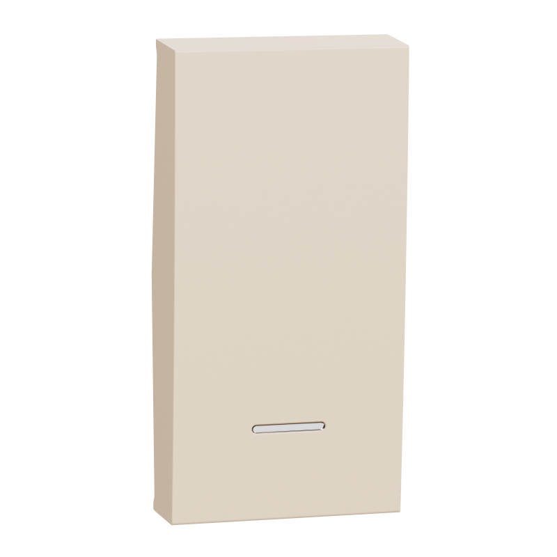 Клавіша для вимикача, 1 модуль, бежевий, New Unica