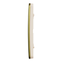 Cover frame, Unica Studio Metal, 3 gang, 3 x 2 modules, gold or beige
