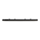 Cover frame, Unica Studio Metal, 2 gangs, anthracite