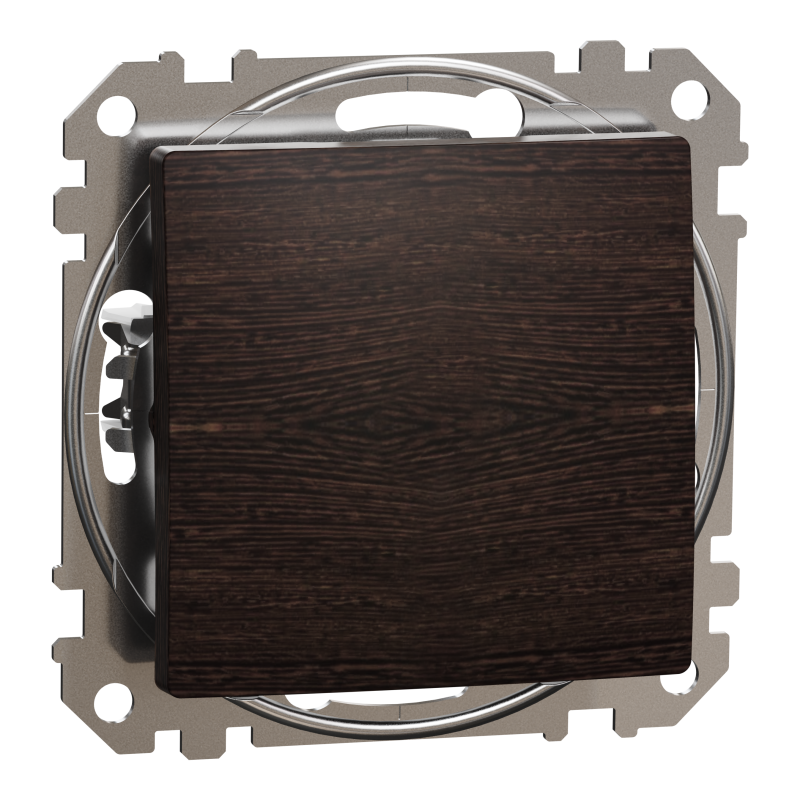 Кнопковий вимикач 10 А, Венге Sedna Elements