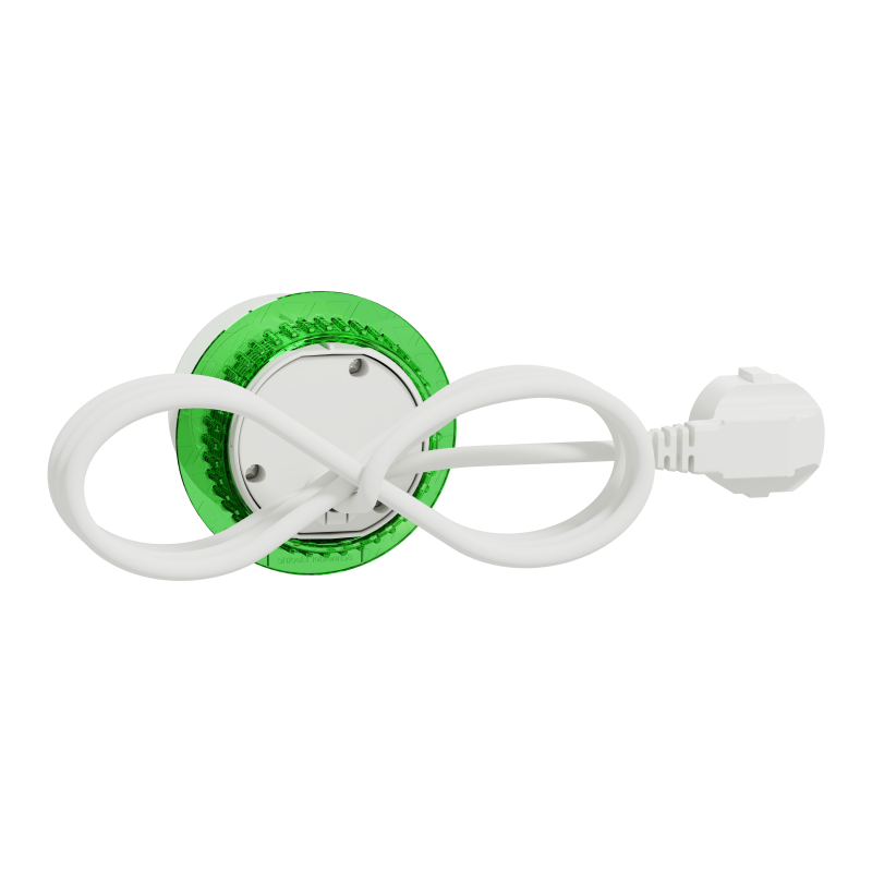Unica system+, Настільний блок XS з розеткою DE та USB типу A, антрацит