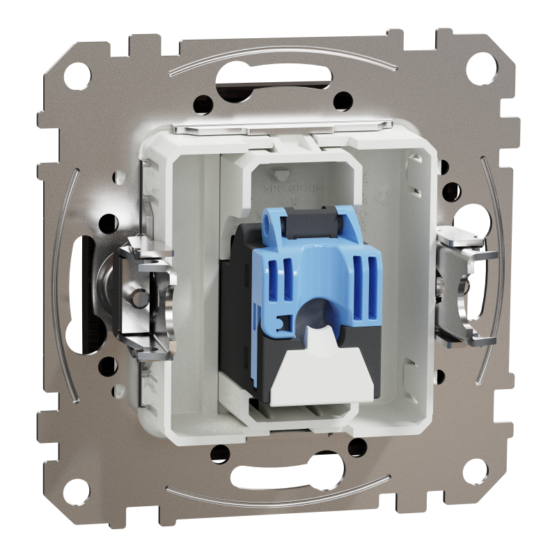 Комп'ютерна розетка, RJ45 CAT6 UTP, Венге, Sedna Elements