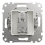 Розетка TV 4DB Wh Sedna Design
