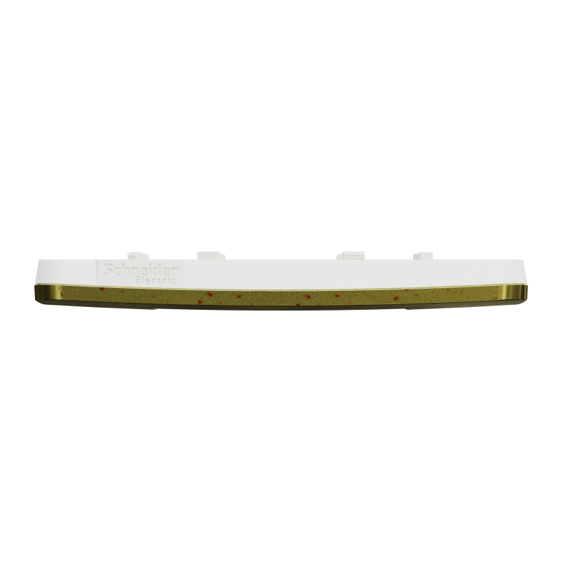 Cover frame, Unica Studio Metal, 1 gang, gold