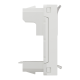 RJ45 накладка 1 модуль білий