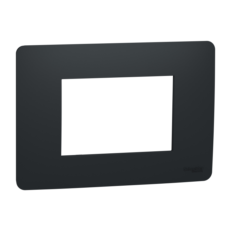 Рамка 3-модульна, антрацит