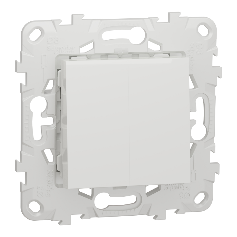 Перем. 2-кл. 2 x сх.6, 10А біл