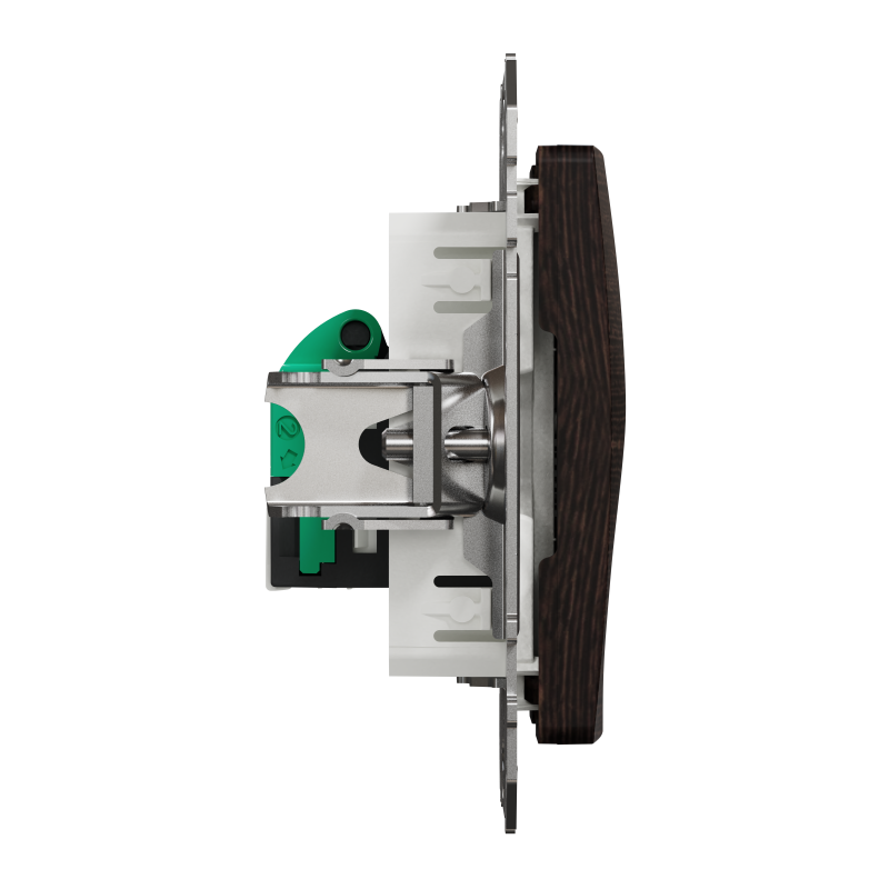 Комп'ютерна розетка RJ45 CAT 5E UTP, Венге Sedna Elements
