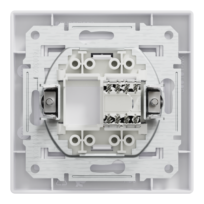 РОЗЕТКА КОМП'ЮТЕРНА RJ45 UTP КАТ. 5Е БІЛА ASFORA
