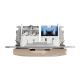 Розетка RJ45 категорія 6 UTP -TV Бежевий Sedna Design