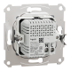 Asfora - double USB charger 2.4 A - steel