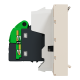 Розетка комп'ютерна RJ45, категорія 6 UTP, 2 модулі, бежева Unica New Studio