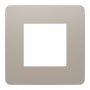 Рамка 1-постова, Пісочний/бежевий