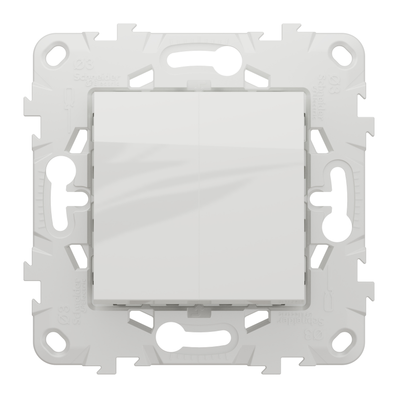 Перем. 2-кл. 2 x сх.6, 10А біл