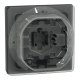 D-Life КЛАВІША 1-а IP 44 АНТРАЦИТ