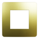 Cover frame, Unica Studio Metal, 1 gang, gold