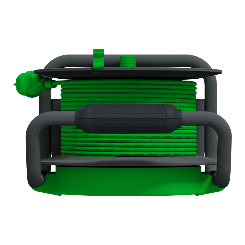 Подовжувач на котушці 40 3х1,5 IP44 Schuko