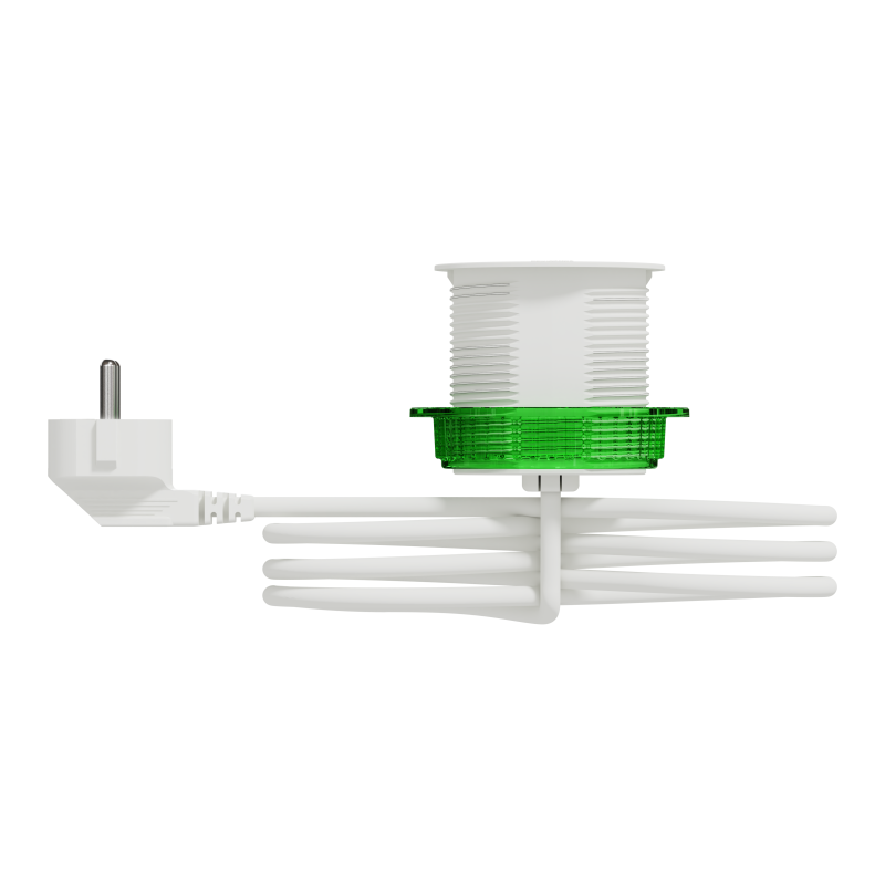 Unica system+, Настільний блок XS з розеткою DE та USB типу A, антрацит