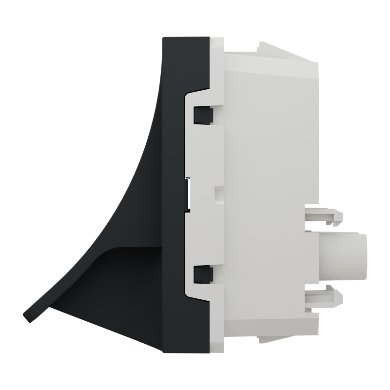 Вивід кабеля 16А 2 модуля антрацит