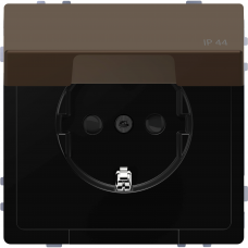 D-Life РОЗЕТКА з/к і кришкою IP44 МОККО