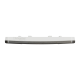 Рамка 1-постова Матовий хром/білий Unica New Studio Metal
