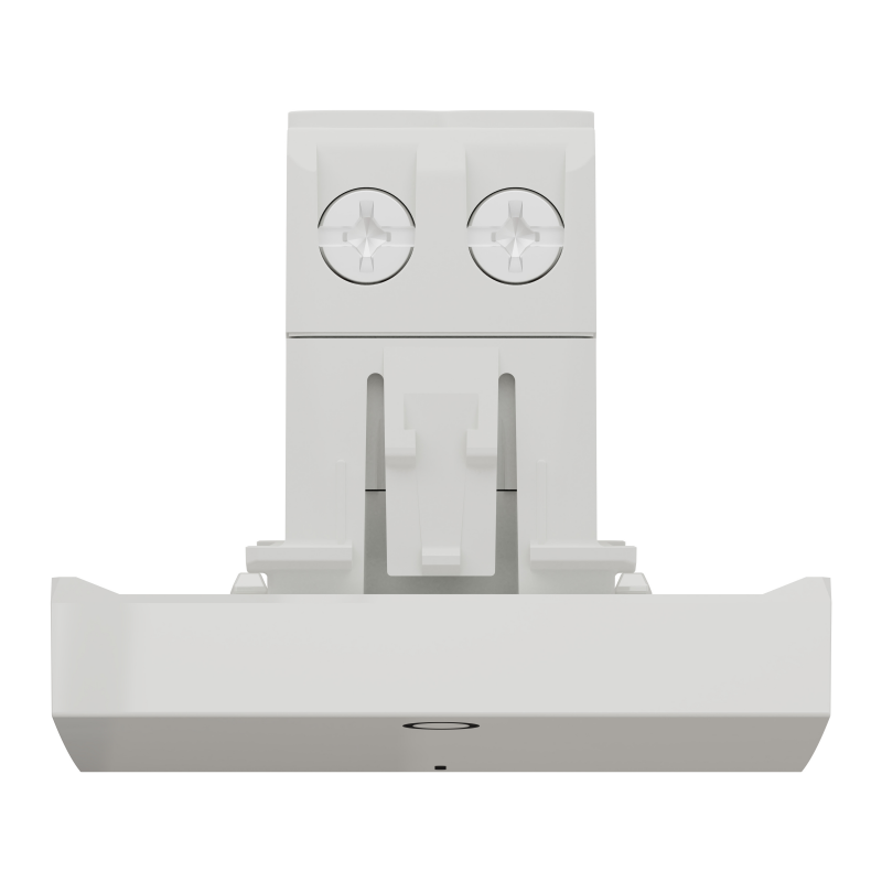 Двополюсний вимикач 16А 2 модуль білий