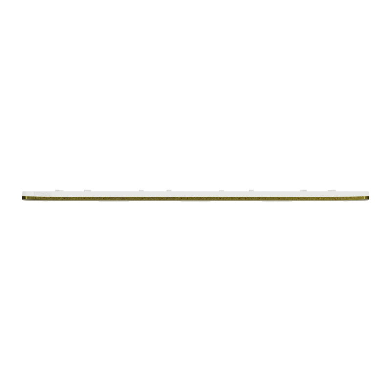 Cover frame, Unica Studio Metal, 4 gangs, gold