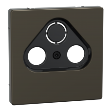 Накладка для механізму антенної розетки на 2/3 виходи SysD мокко