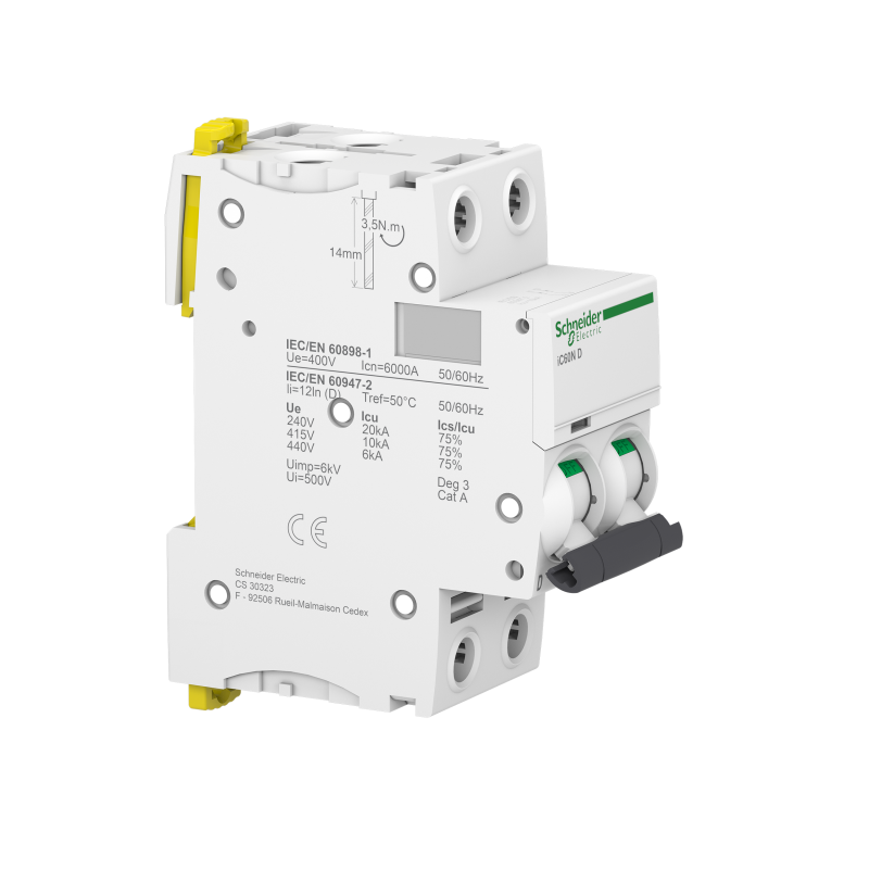 АВТОМАТИЧНИЙ ВИМИКАЧ iC60N 2P 63A D