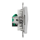 Один роз’єм RJ45 категорія 5E UTP Алюміній Sedna Design