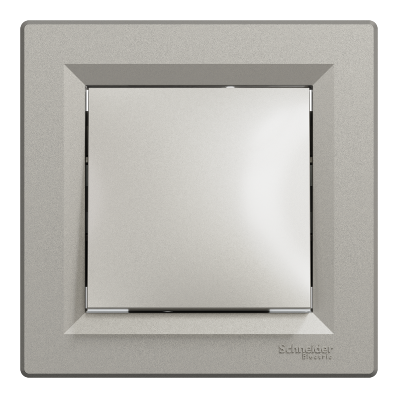 ВИМИКАЧ ОДНОКЛАВІШНИЙ САМОЗАЖИМНИЙ ASFORA БРОНЗА