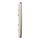 Cover frame, Unica Studio Metal, 1 gang, 1 x 2 modules, bronze or beige