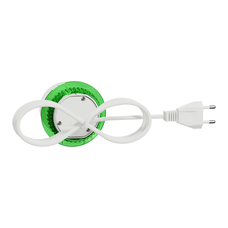 Unica system+, Настільний блок XS з USB типу A та USB типу C, білий