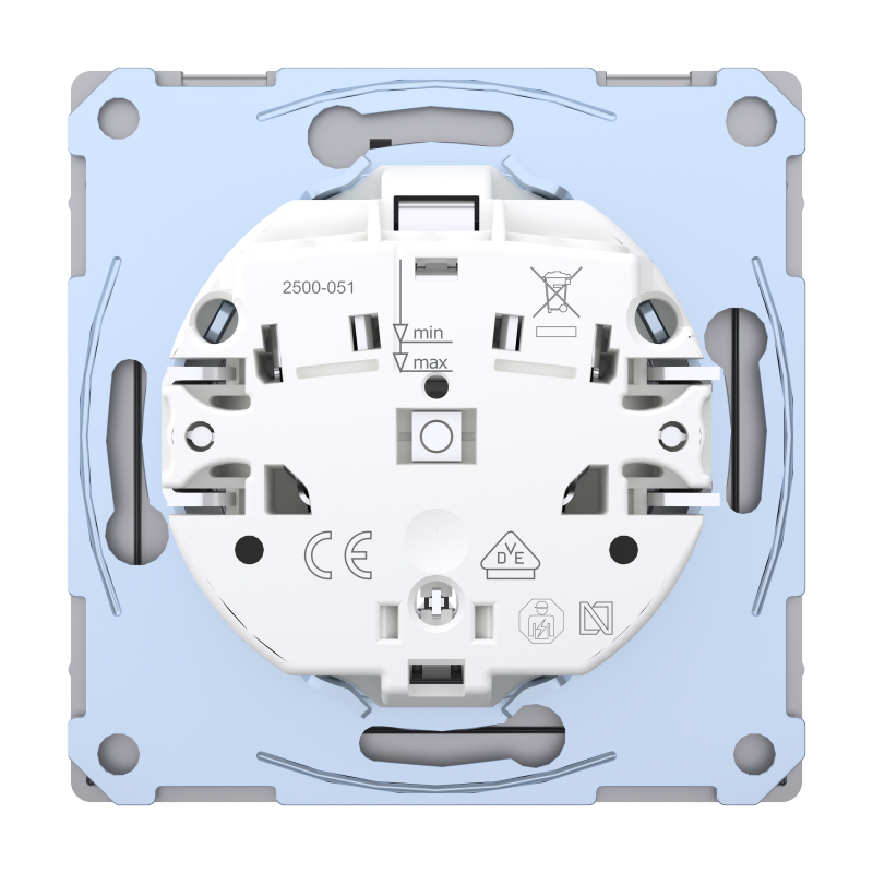D-Life РОЗ. з/к і криш. IP44 НЕРЖ.СТАЛЬ
