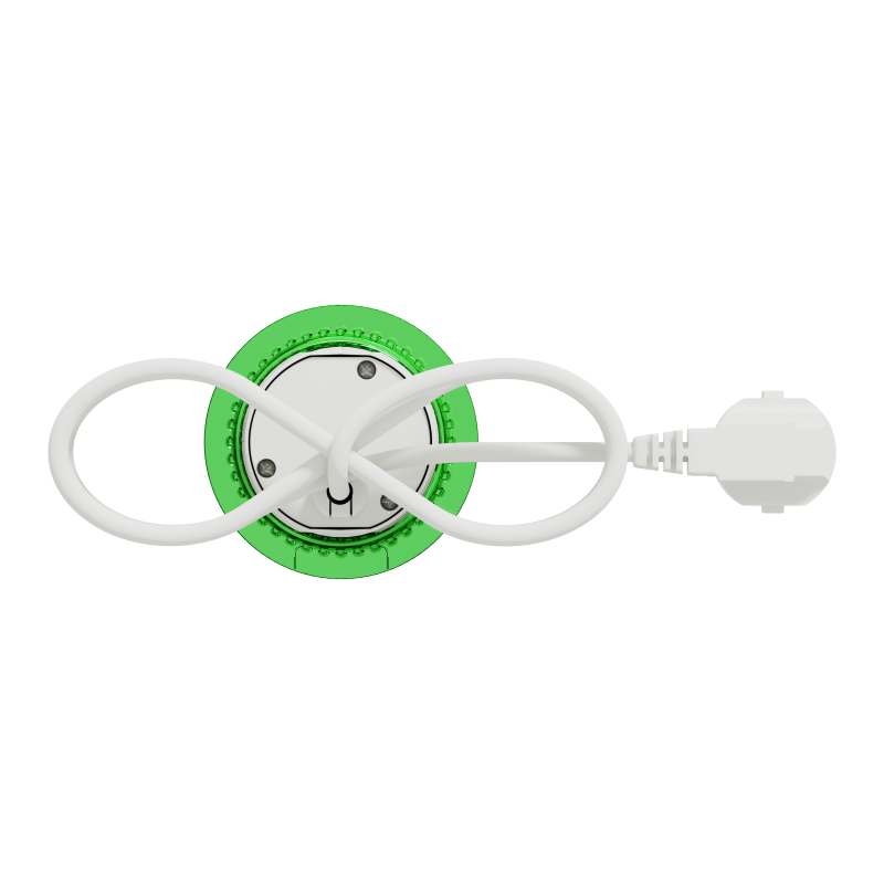 Unica system+, Настільний блок XS з розеткою DE та USB типу A, антрацит