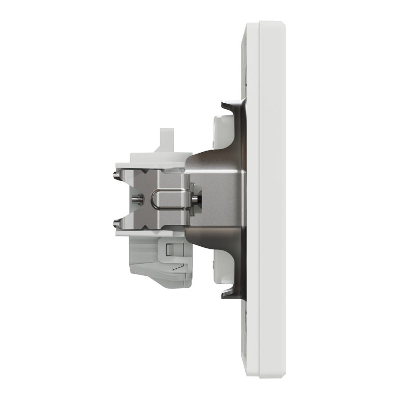 РОЗЕТКА БЕЗ ЗАЗЕМЛЕННЯ БІЛА ASFORA