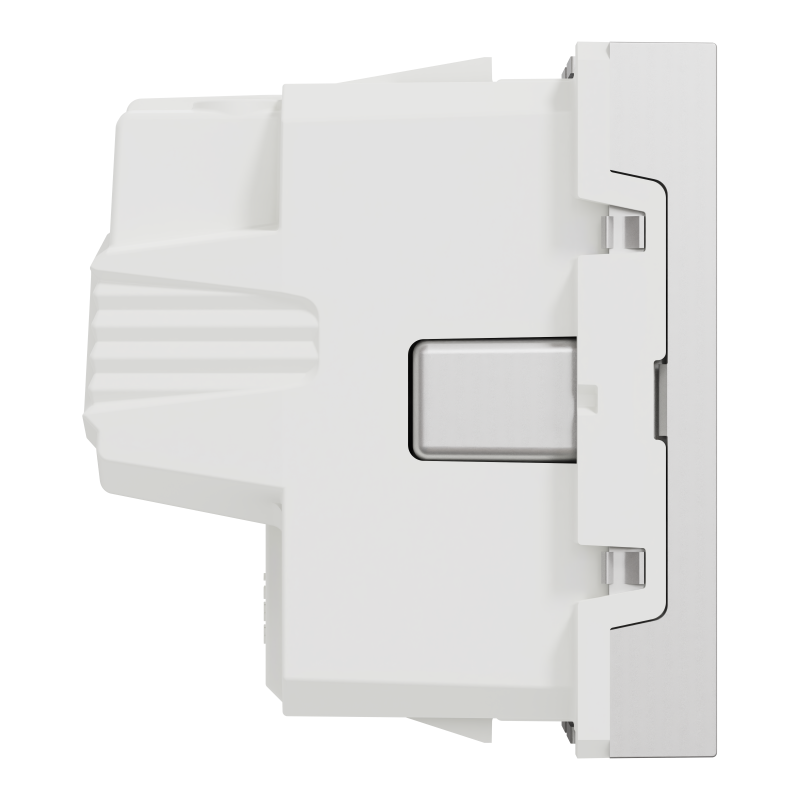 Роз. з з/к з шторк 16А гвинт зажим алюм