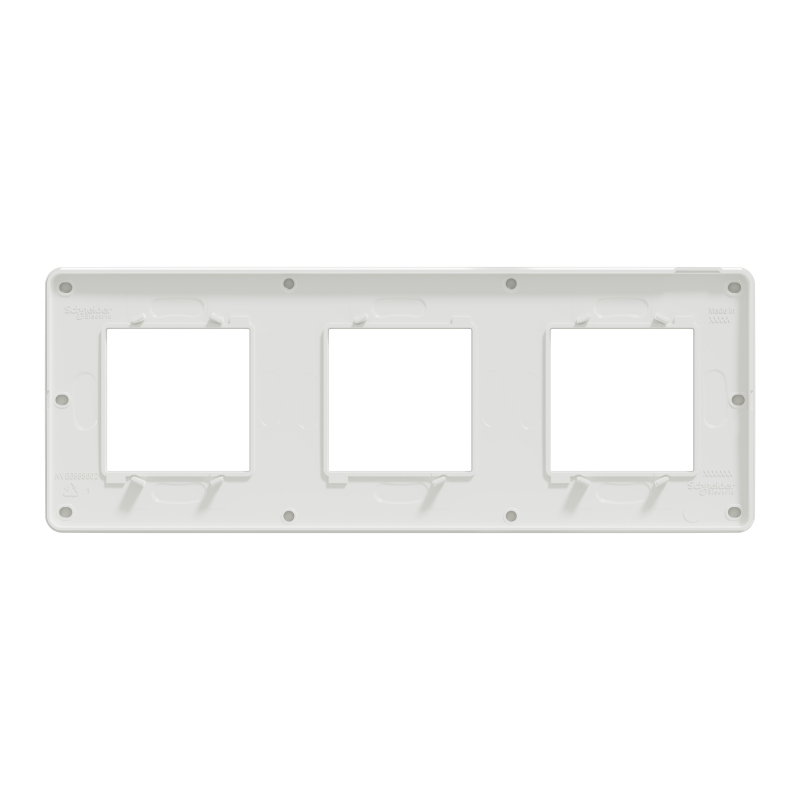 Рамка 3-постова, Білий/білий