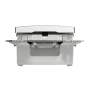 Одноклавішний вимикач, 10АX, IP44, матовий алюміній, Sedna Design & Elements