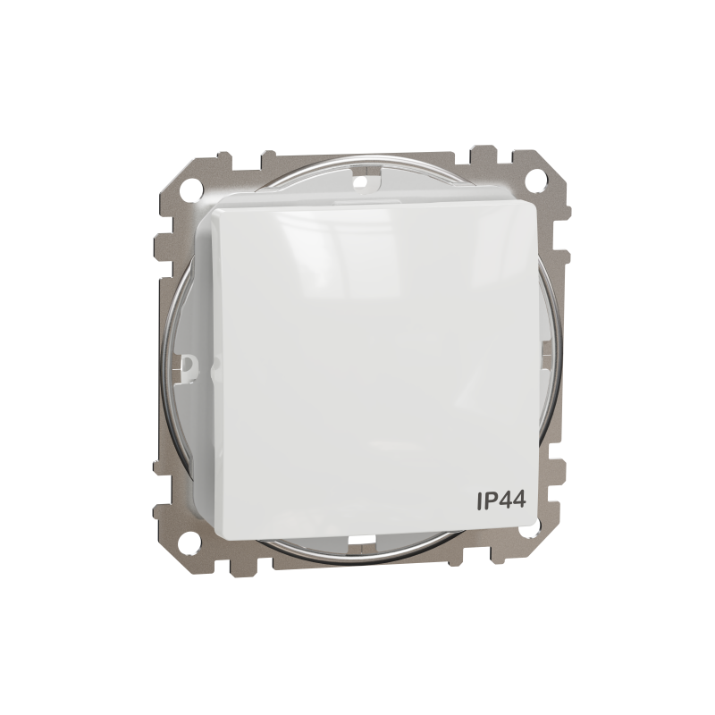 Проміжний вимикач IP44 Білий Sedna Design