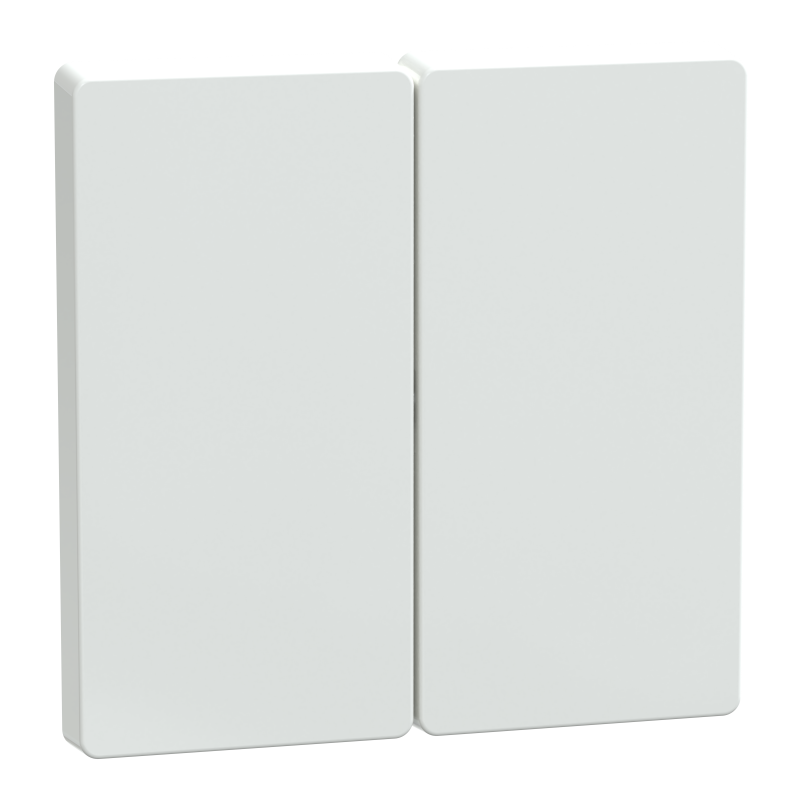 Накладка 2-клавішного вимикача SysD білий лотус