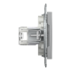 РОЗЕТКА КОМП'ЮТЕРНА RJ45 UTP КАТ.6 ASFORA АЛЮМІНІЙ
