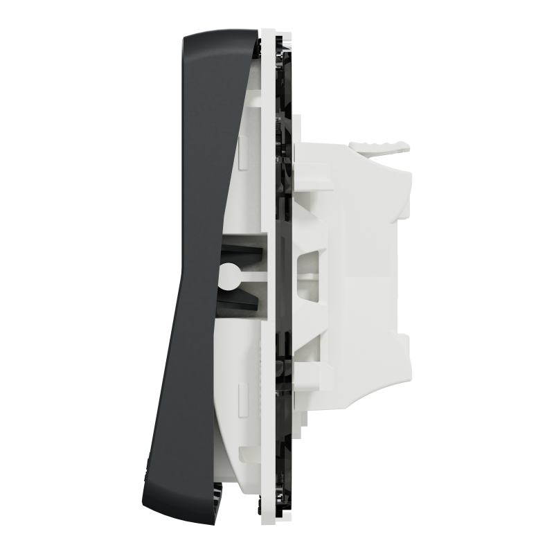 Механізм кнопкового вимикача IP55 Mureva Styl, чорний