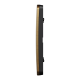Cover frame, Unica Studio Metal, 2 gangs, copper